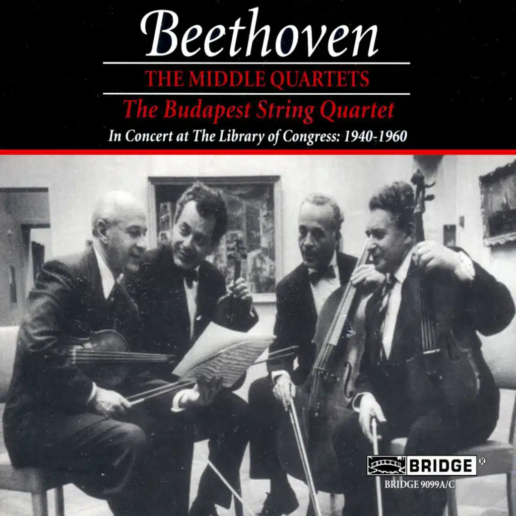 Beethoven: The Middle Quartets (Live)
