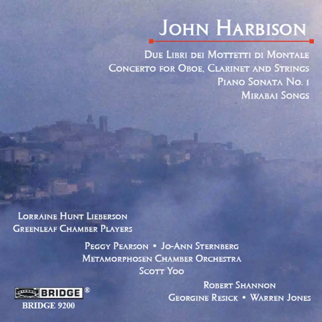 Music of John Harbison, Vol. 1