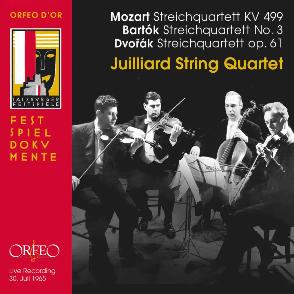 String Quartet No. 20 in D Major, K. 499 "Hoffmeister": I. Allegretto (Live)