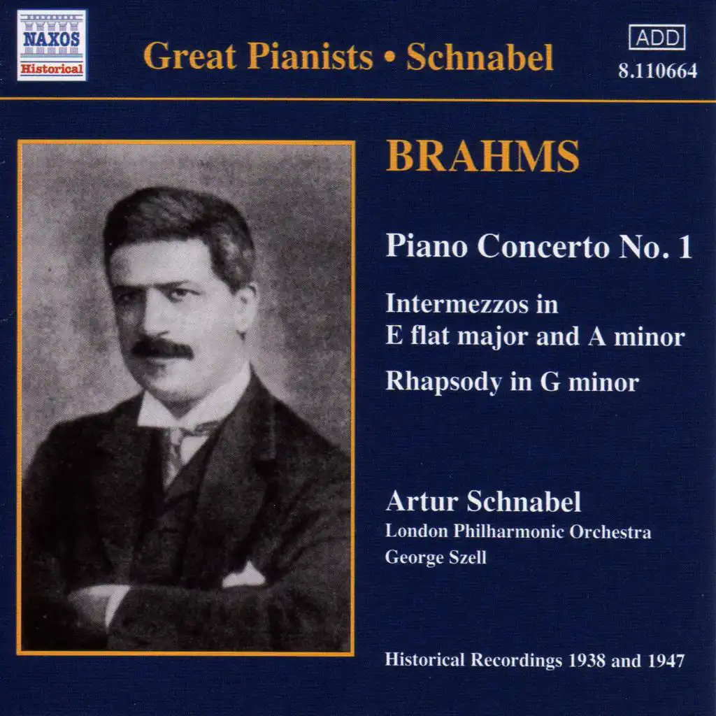 Brahms: Piano Concerto No. 1 (Schnabel) (1938)