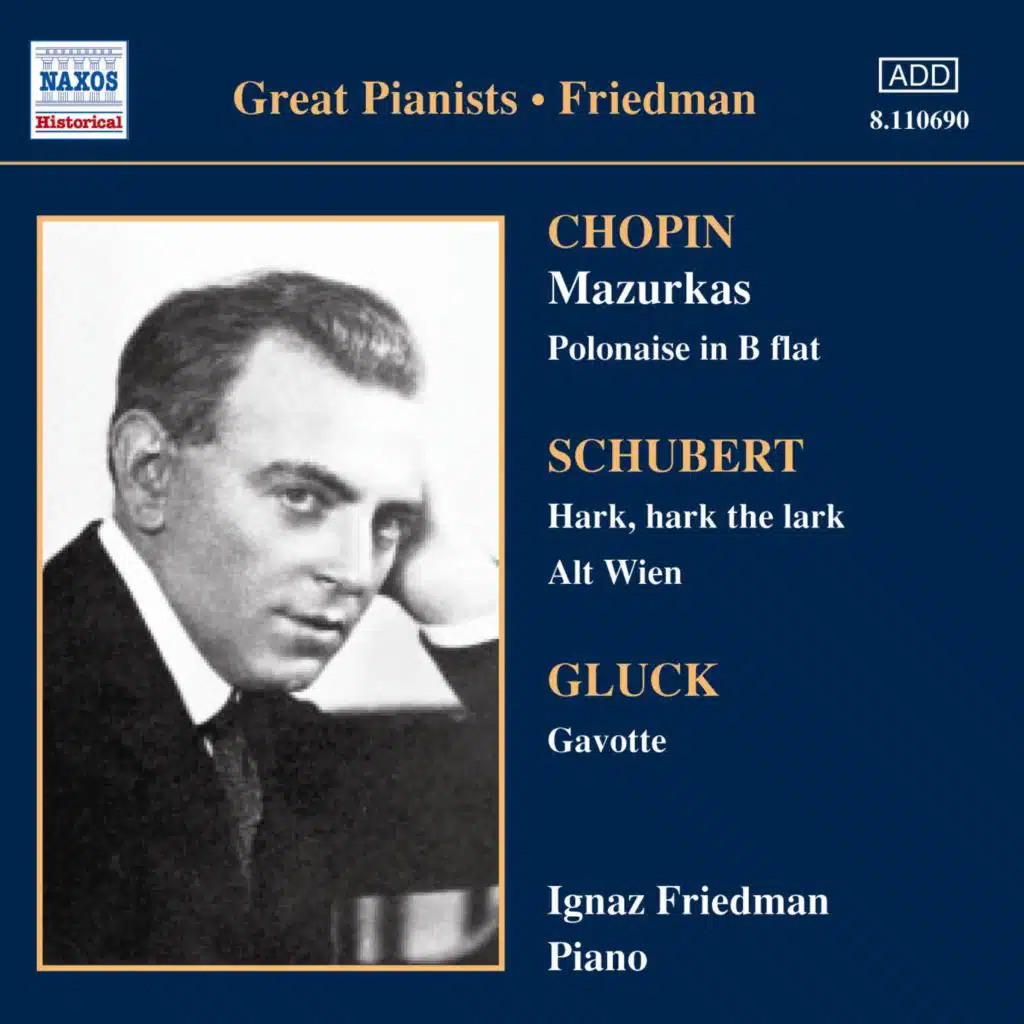 CHOPIN: Mazurkas (Friedman) (1928-1930)