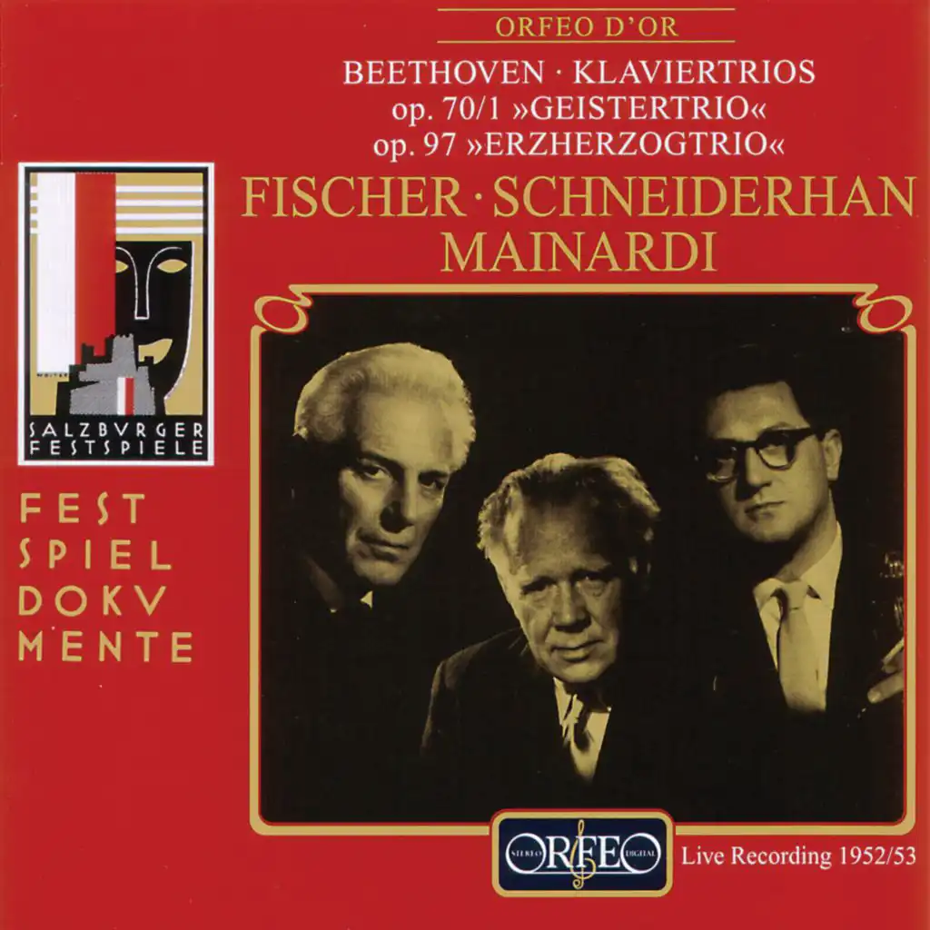 Wolfgang Schneiderhan, Enrico Mainardi & Edwin Fischer