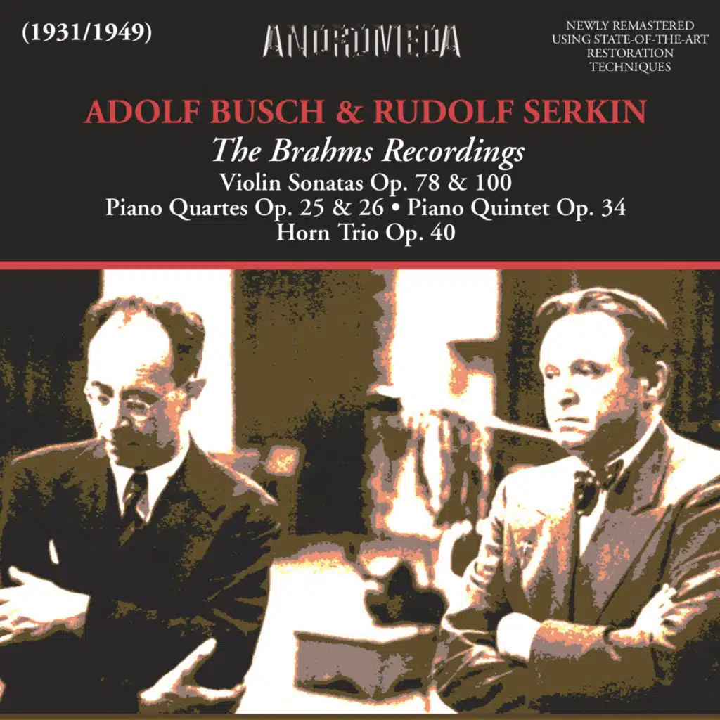 The Brahms Recordings (Recorded 1931-1949)