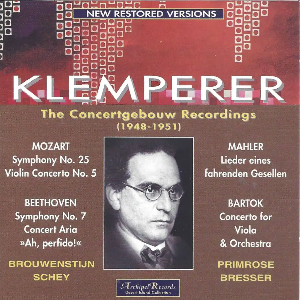 Symphony No. 25 in G Minor, K. 183: IV. Allegro (Live)