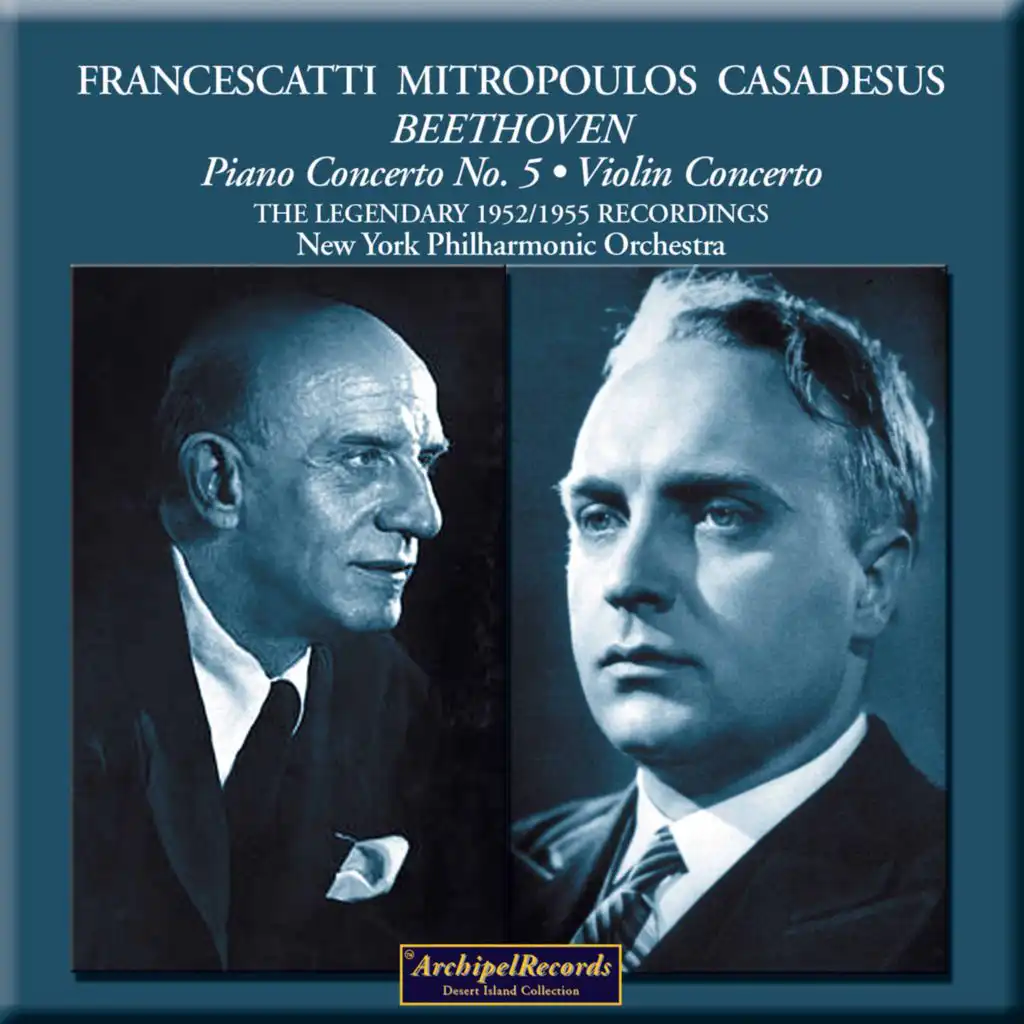 Mitropoulos, Francescatti and Casadesus in Concert