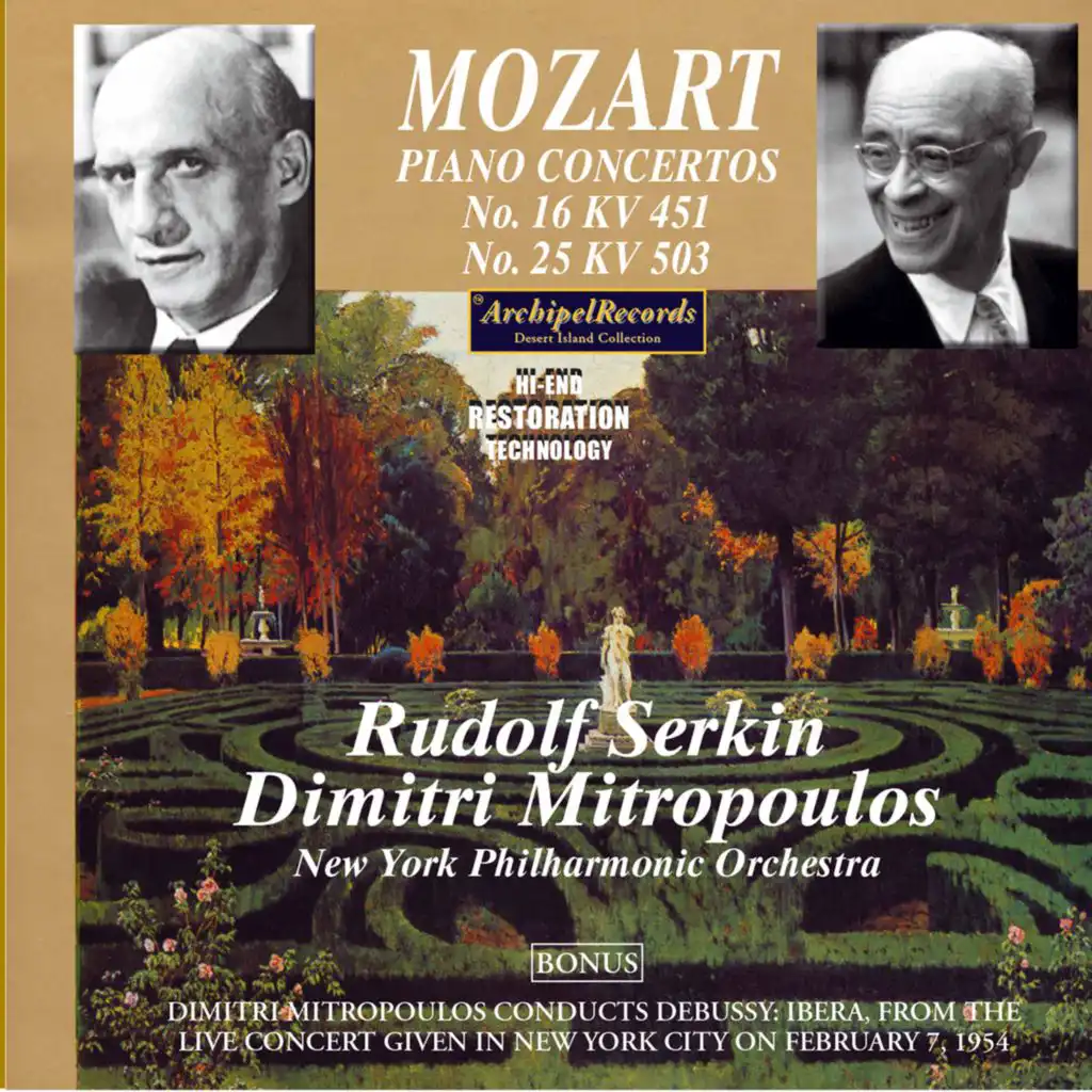 Rudolf Serkin / New York Philharmonic / Dimitri Mitropoulos