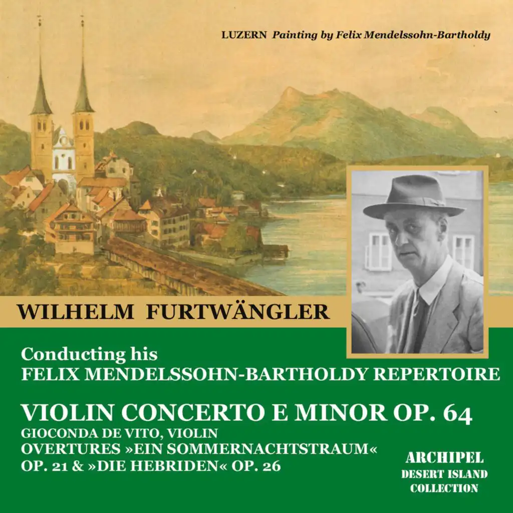 Gioconda de Vito, Orchestra Sinfonica Nazionale della RAI di Torino & Wilhelm Furtwängler
