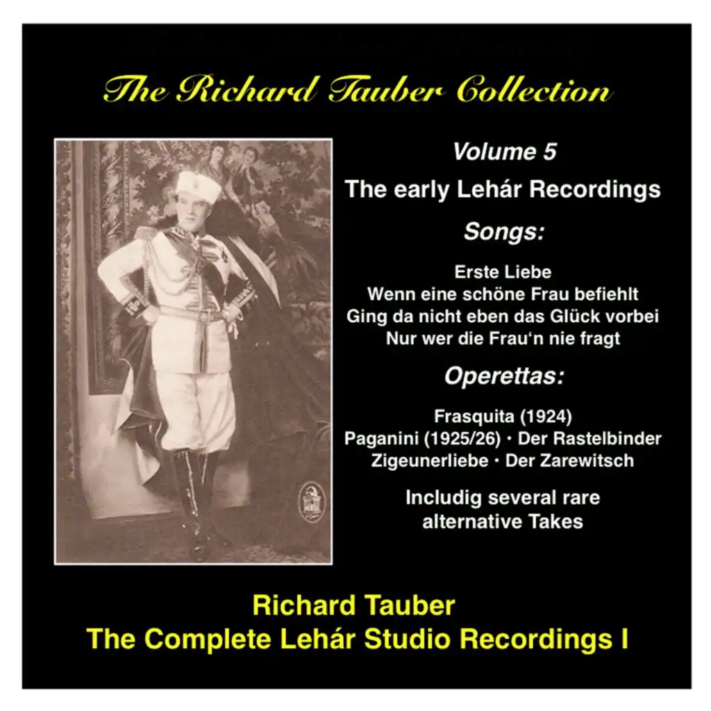 The Richard Tauber Collection, Vol. 5: The Early Lehar Recordings (1924-1929)