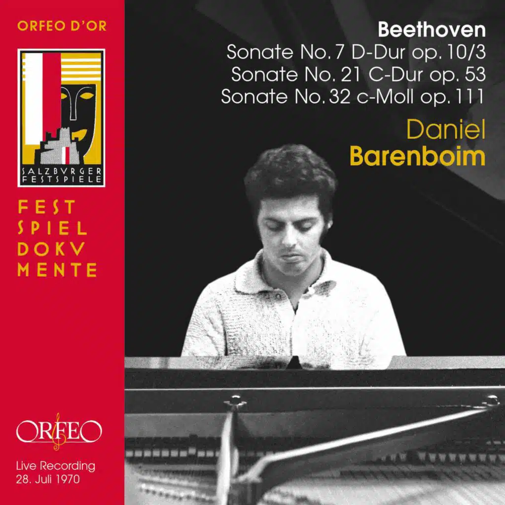 Beethoven: Piano Sonatas Nos. 7, 21 & 32 (Live at Salzburg Festival)