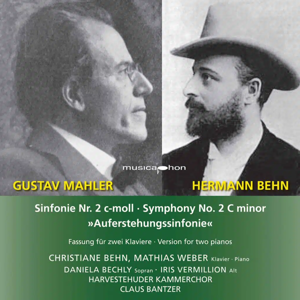 Mahler: Symphony No. 2 in C Minor "Resurrection" (Arr. H. Behn for 2 Pianos & Voices) [Live]