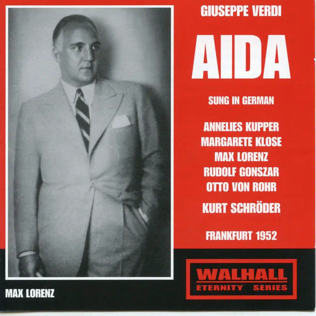 Aïda (Sung in German), Act II: Doch du, Herr