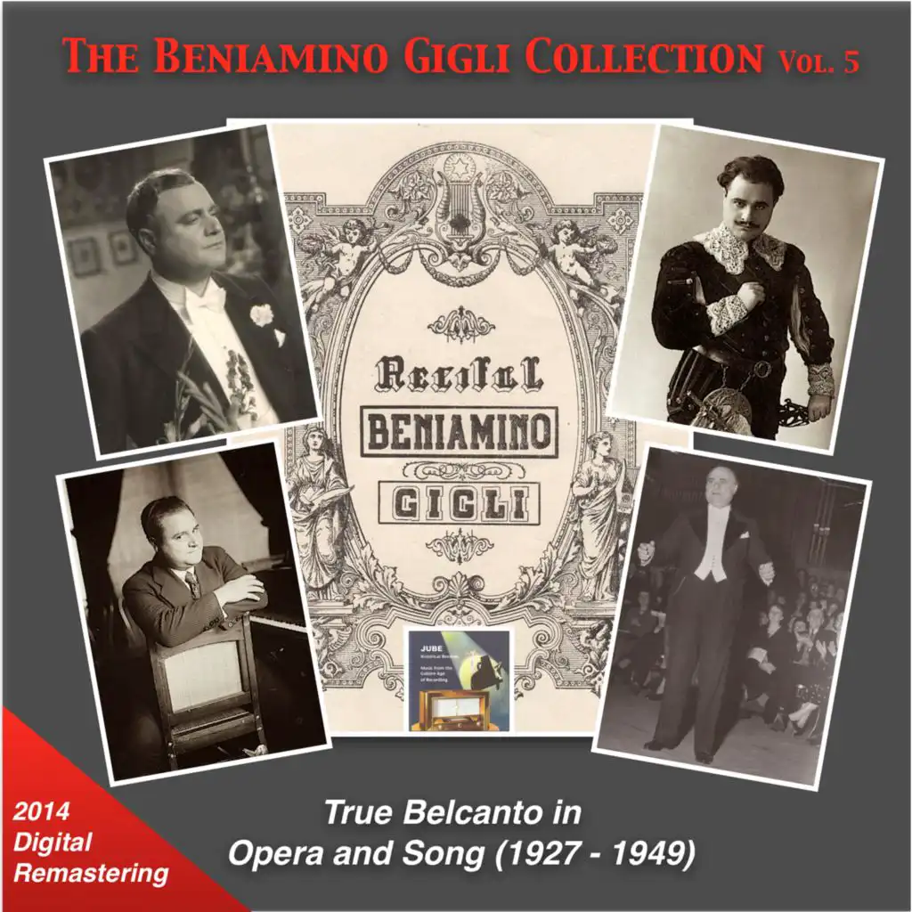 Beniamino Gigli, Orchestra del Teatro alla Scala di Milano & Carlo Sabajno