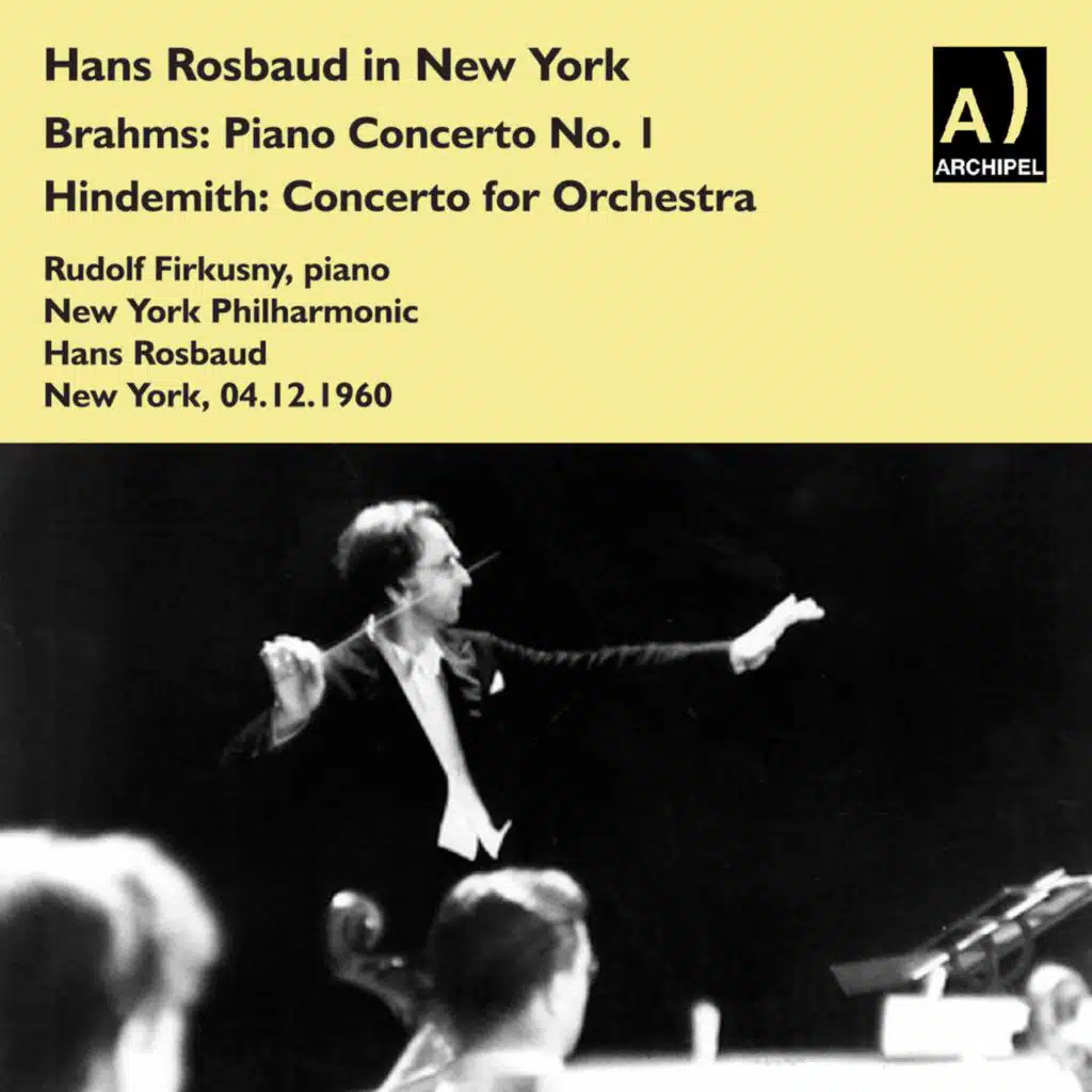 Hans Rosbaud live in New York with Rudolf Firkusny, Piano