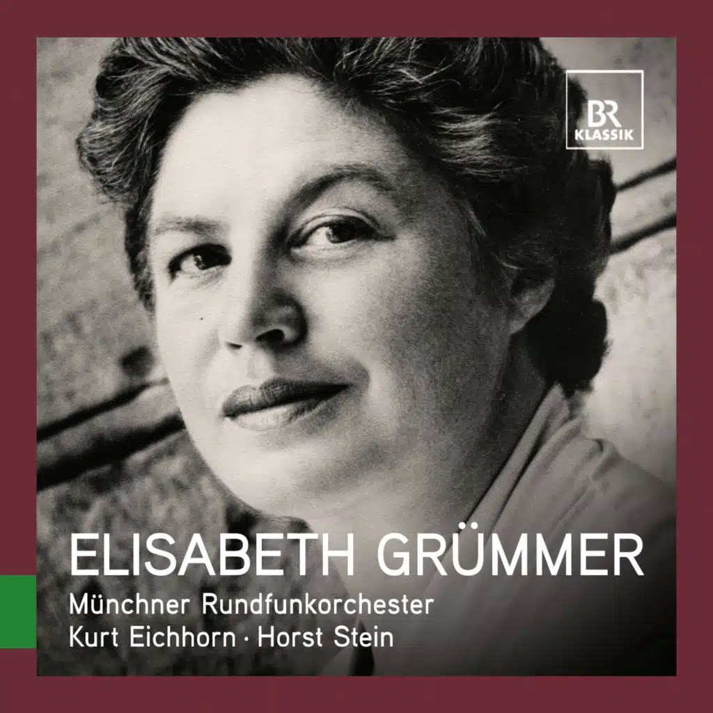 Great Singers Live: Elisabeth Grümmer (feat. Horst Stein)