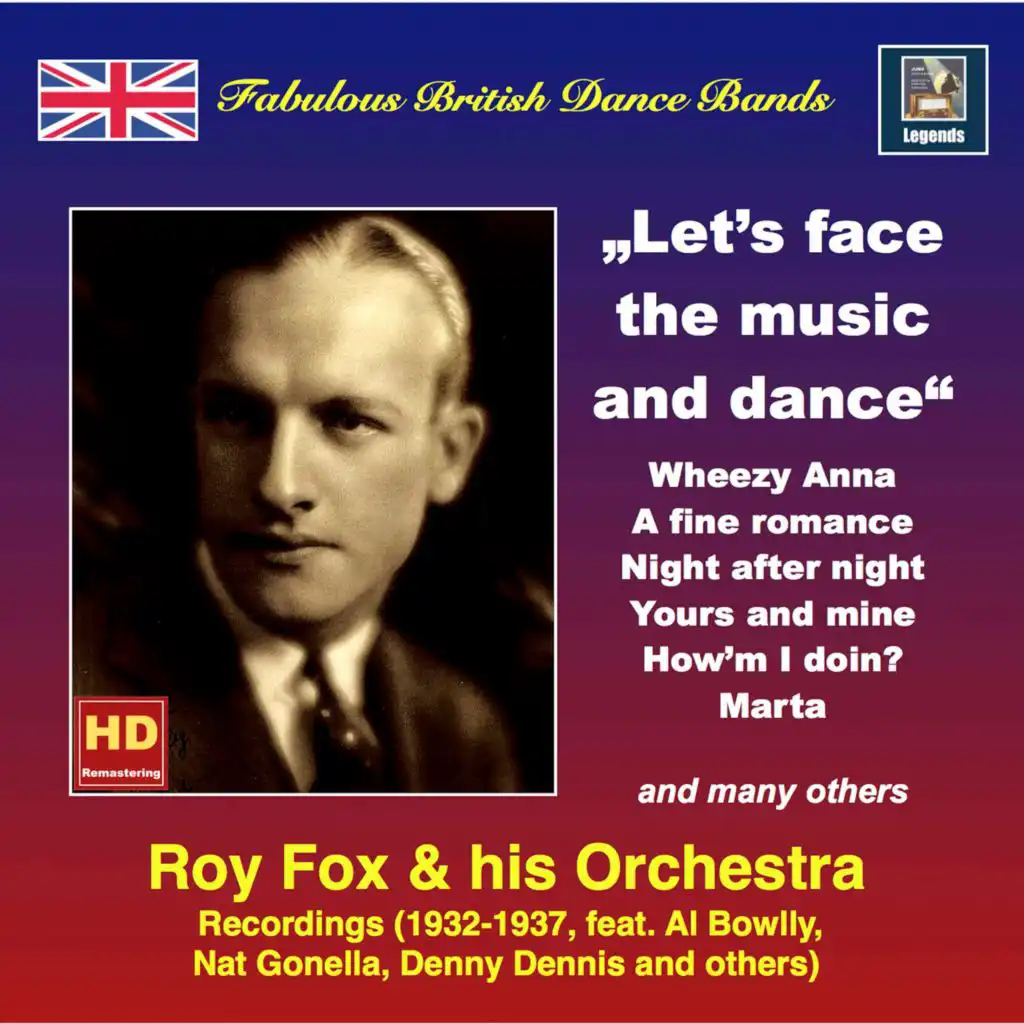 Fabulous British Dance Bands: Rox Fox & His Orchestra "Lets Face the Music & Dance"