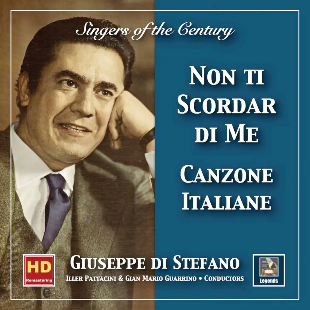 Singers of the Century: Giuseppe di Stefano—Canzone italiane "Non ti scordar di me"  (2019 Remaster)