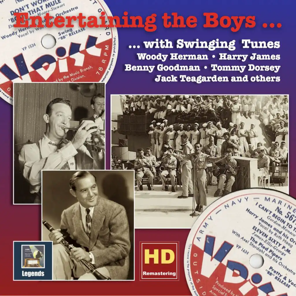 Entertaining the Boys... With Swinging Tunes: The V-Discs of the American Forces, Vol. 2 (Remastered 2016)