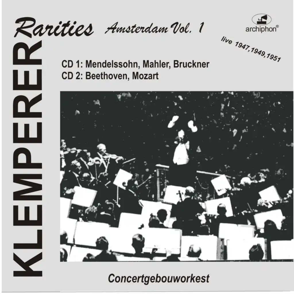 Concertgebouw Orchestra & Otto Klemperer