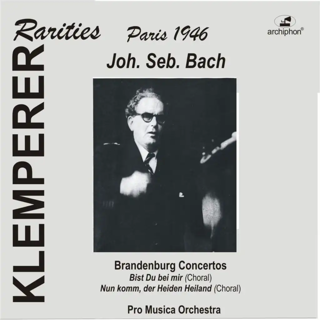 Brandenburg Concerto No. 1 in F Major, BWV 1046: I. —