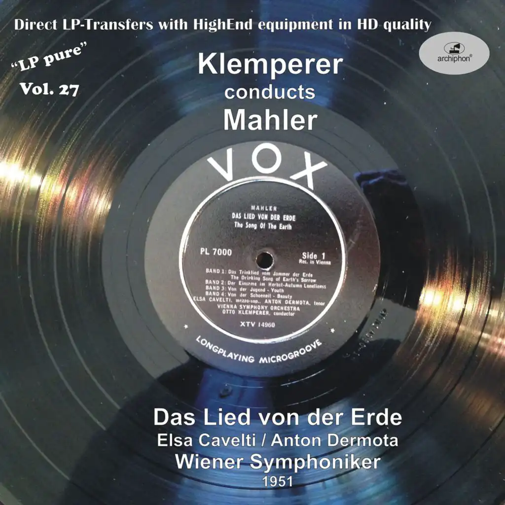 Das Lied von der Erde: II. Der Einsame im Herbst