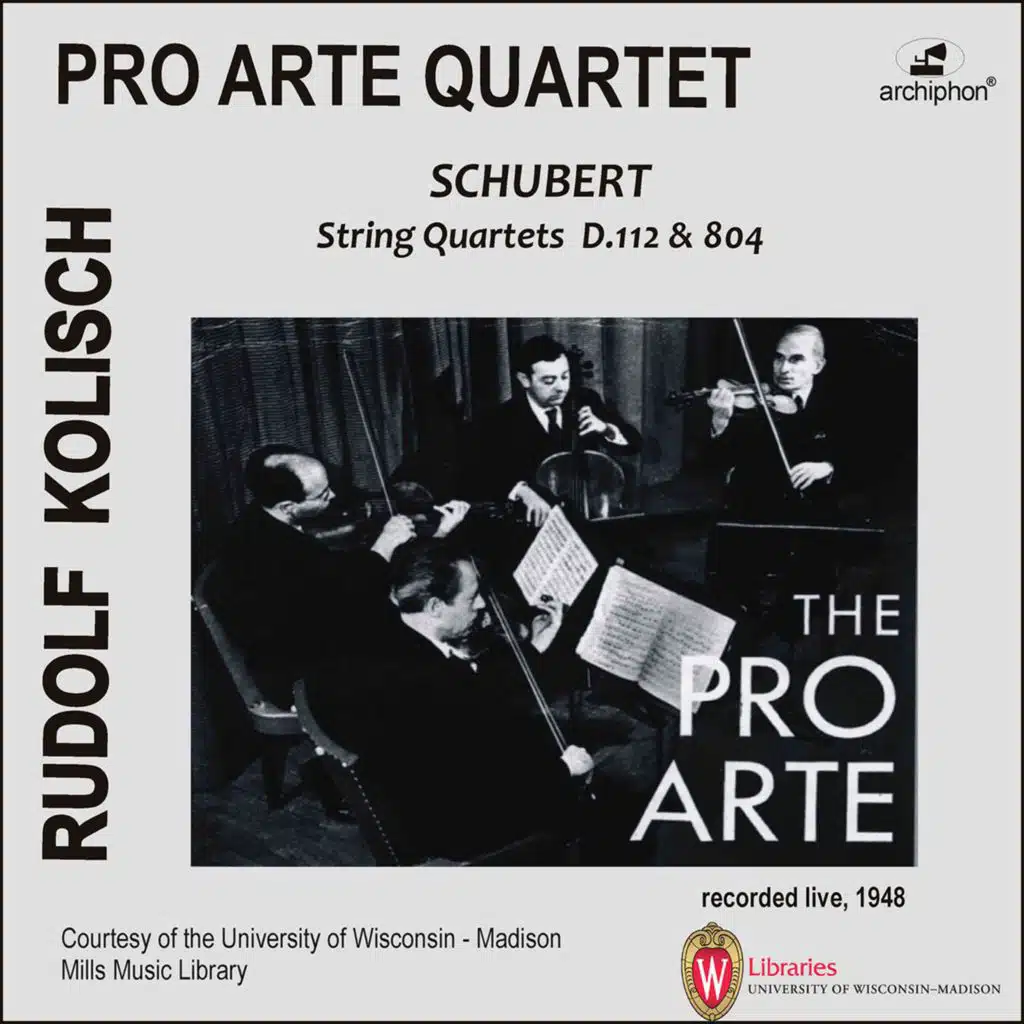 String Quartet No. 13 in A Minor, Op. 29, D. 804 "Rosamunde": IV. Allegro moderato (Live)