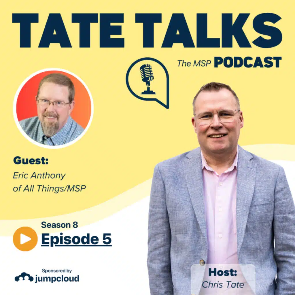 S8E5: Tate Talks - Eric Anthony, All Things/MSP