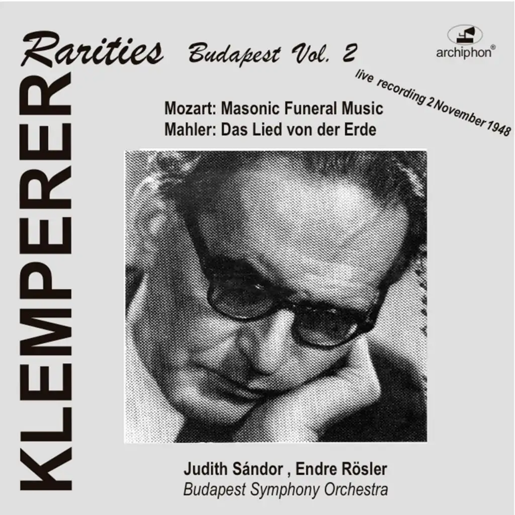 Otto Klemperer Talks about Mahler