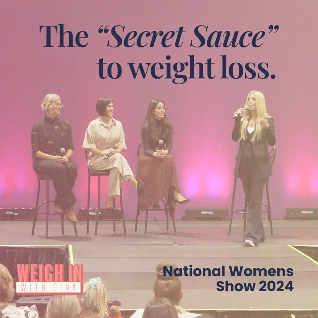 The "Secret Sauce" to Weight Loss | Gina with the Guest Expert Panel LIVE at the National Women's Show 2024