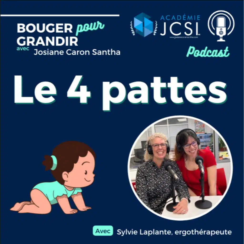 #64. Le 4 pattes : optionnel ou incontournable ? avec Sylvie Laplante 👶🏻