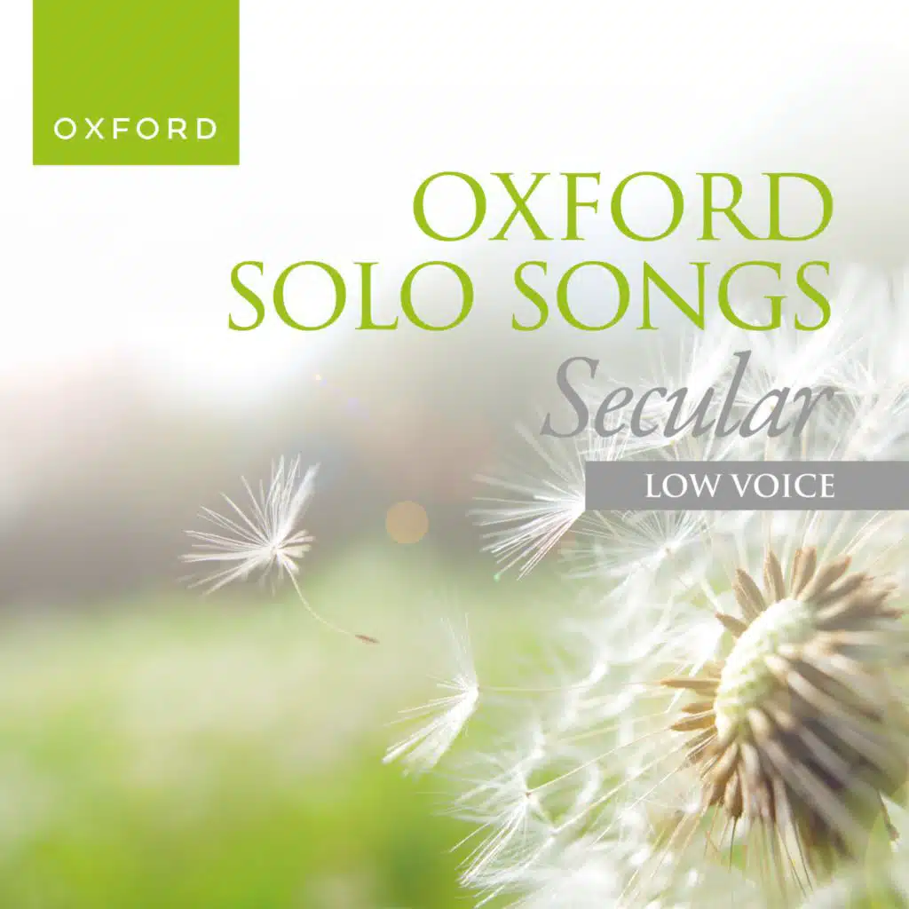 Oxford Solo Songs: Secular (Low Voice)
