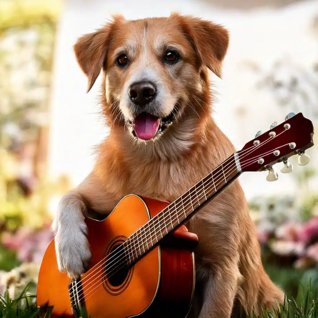 Dogs Playful Strum