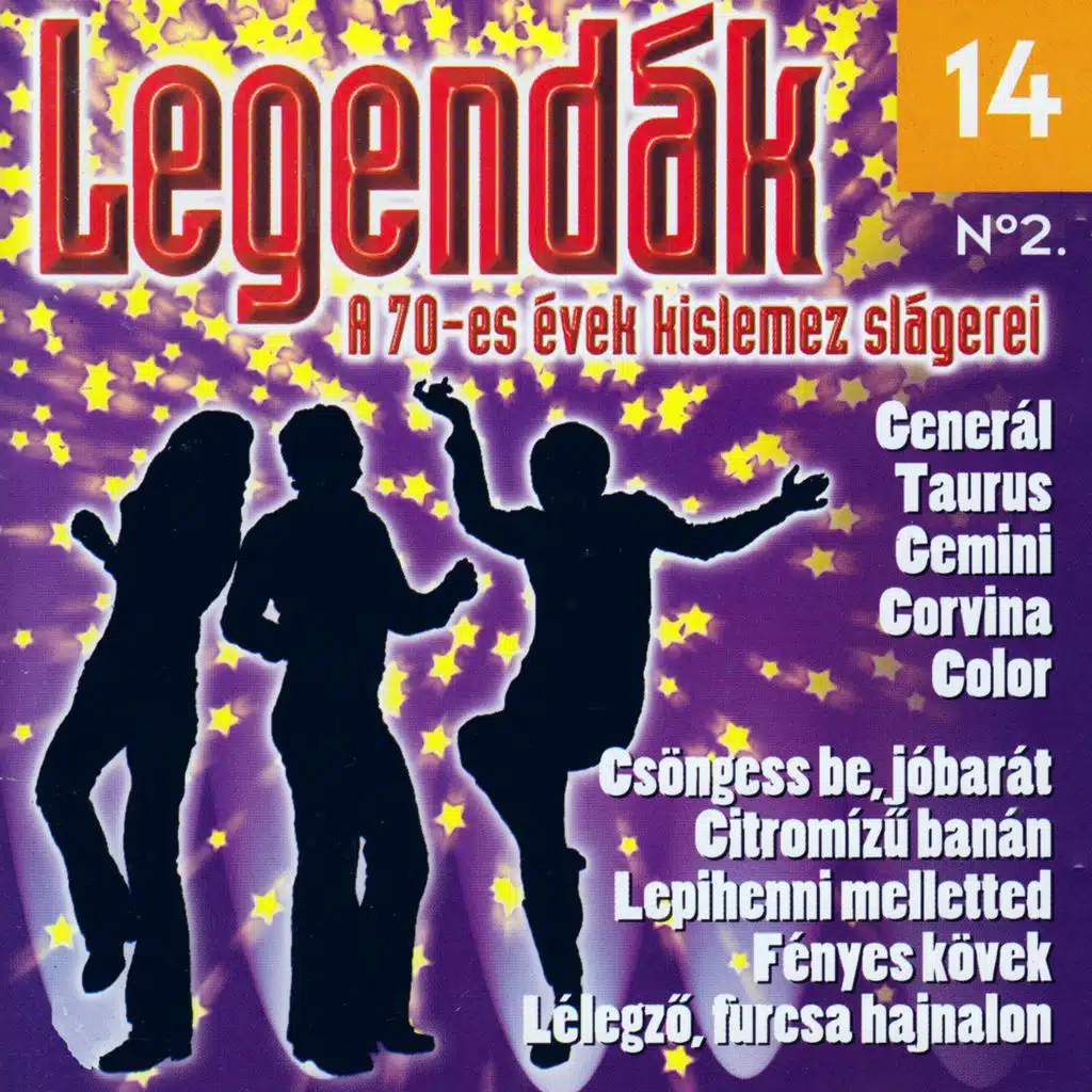 Legendák 14: A 70-es évek kislemez slágerei No. 2