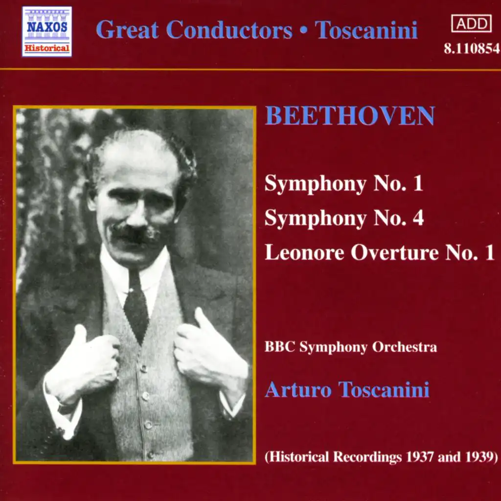 Beethoven: Symphonies 1 and 4