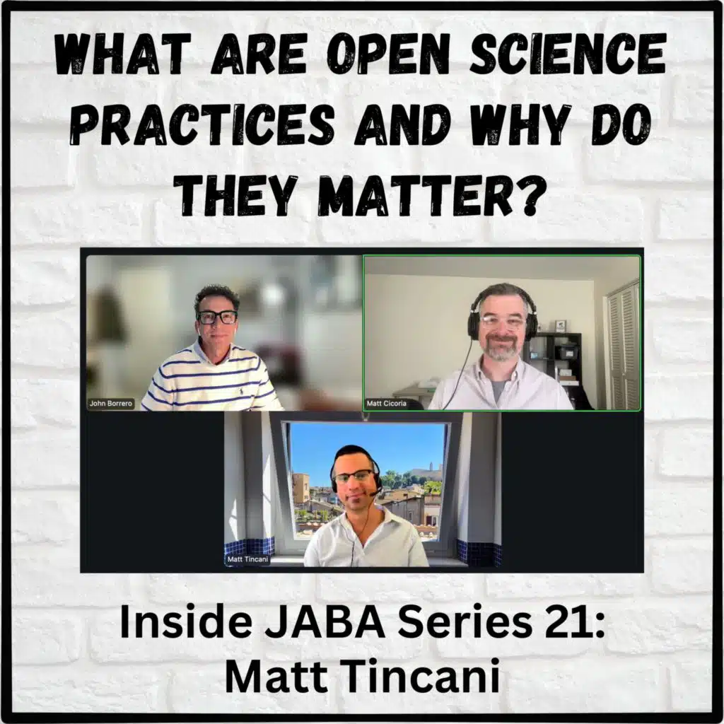 What are Open Science Practices and Why do they Matter? Inside JABA 21