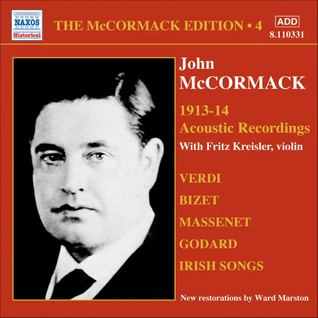 Mccormack, John: Mccormack Edition, Vol. 4: The Acoustic Recordings (1913-1914)