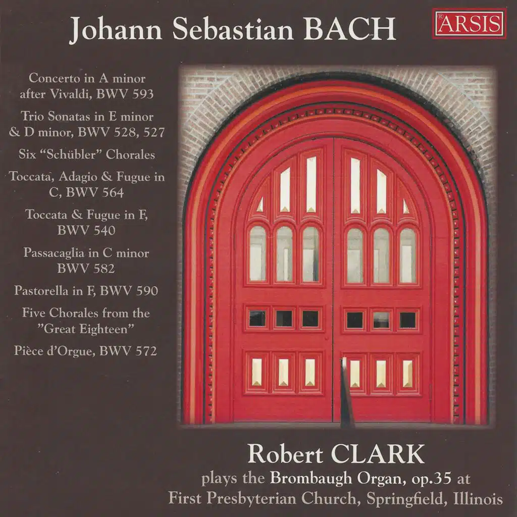 6 Chorale Preludes "Schübler": Meine Seele erhebt den Herren, BWV 648