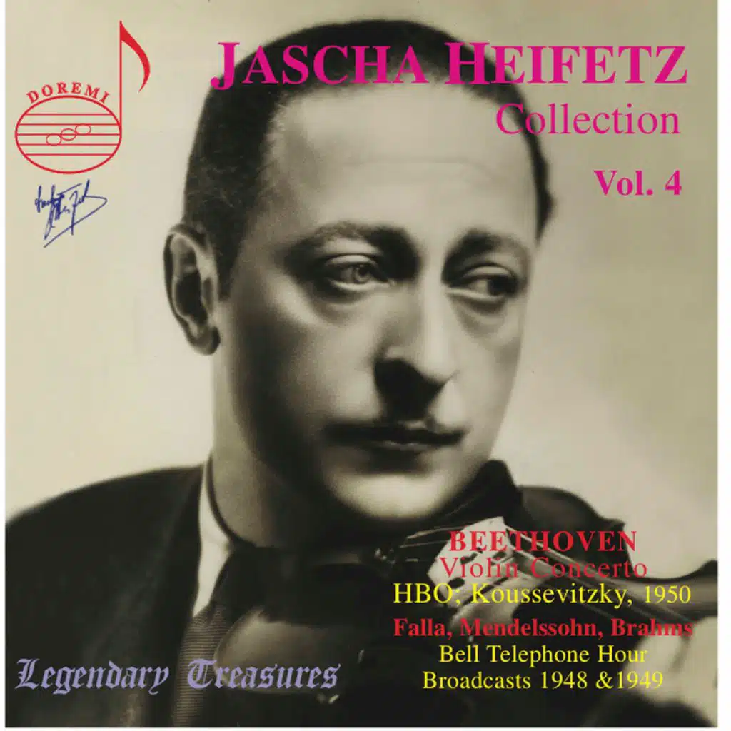 Jascha Heifetz Collection, Vol. 4 (Live)