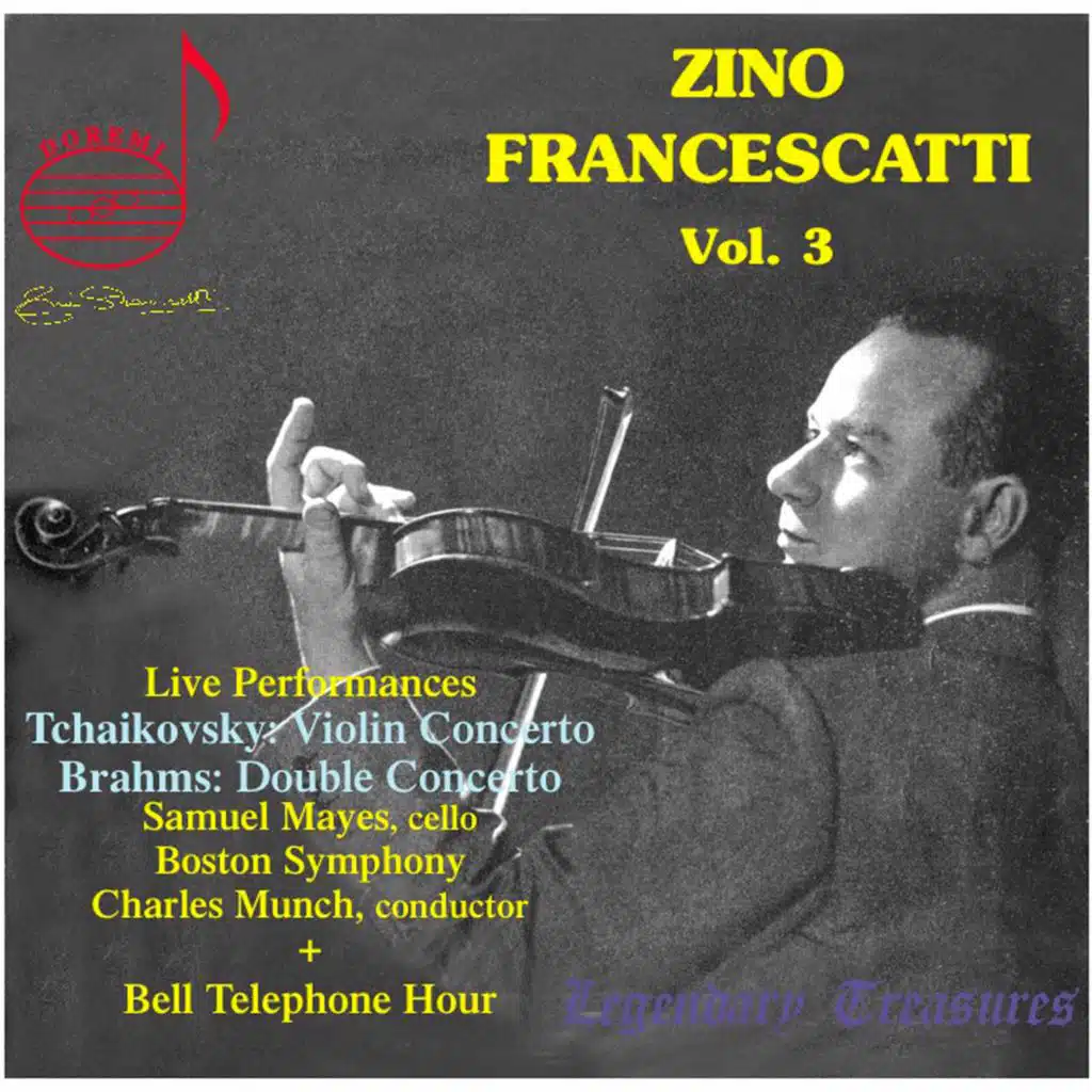 Violin Concerto in D Major, Op. 35, TH 59: II. Canzonetta. Andante (Live)
