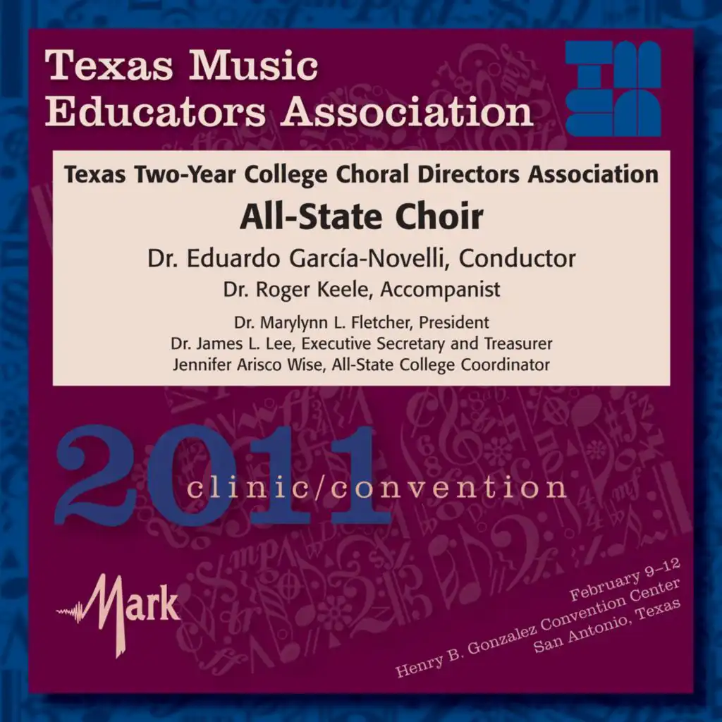 Texas Two Year College All State Choir