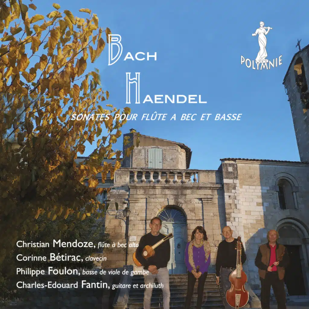Bach - Haendel: Sonates pour flûte à bec et basse