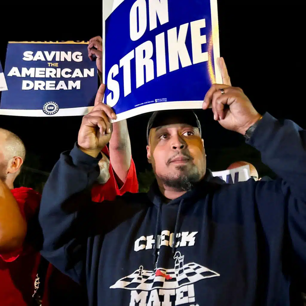 Autoworkers strike, Biden woos rural America and Australia’s cat crackdown