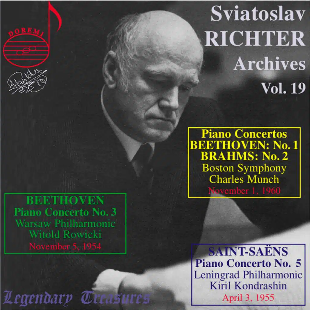 Richter Archives, Vol. 19: 1960 Boston Symphony Debut (Live)