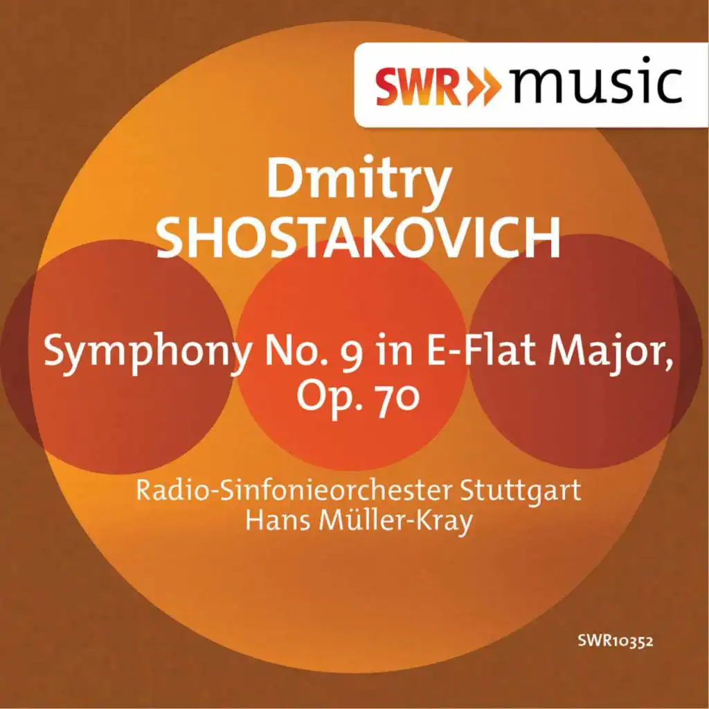 Radio-Sinfonieorchester Stuttgart des SWR & Hans Müller-Kray