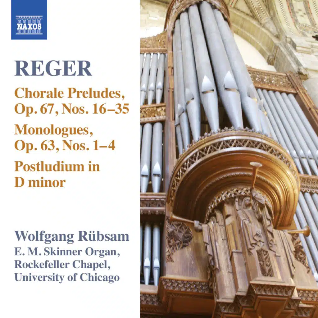 Reger: Organ Works, Vol. 15