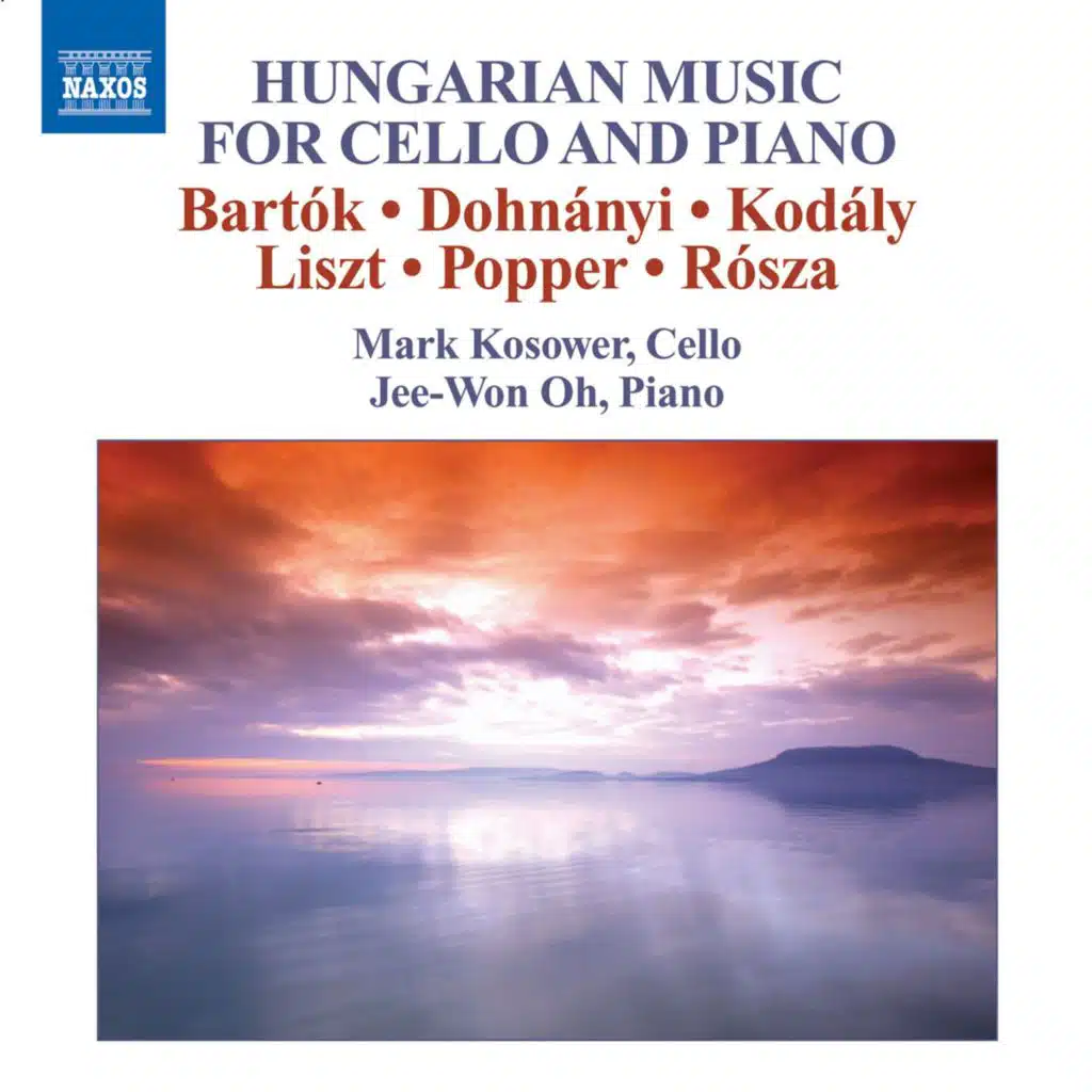 Cello Recital: Kosower, Mark - Bartok, B. / Dohnanyi, E. / Kodaly, Z. / Liszt, F. / (Hungarian Music for Cello and Piano)