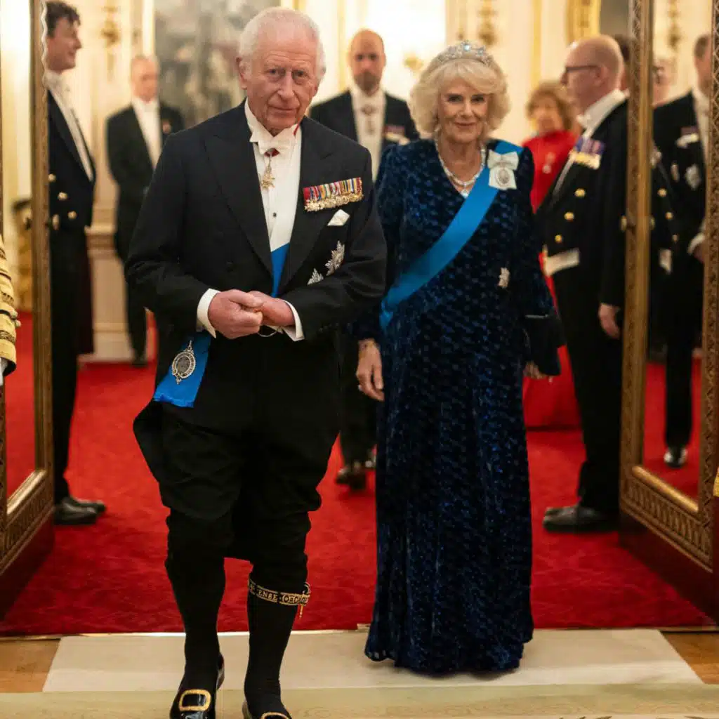 No Kate, but Prince William’s beard makes white tie debut as Camilla rejoins King on the rota