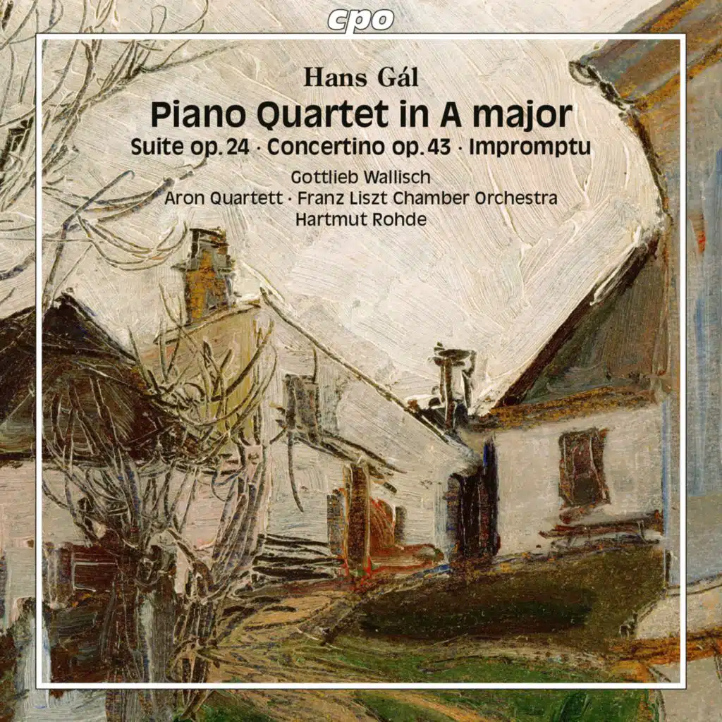 Quartet in A Major for Violin, Viola, Cello & Piano: I. Vivace ma non troppo