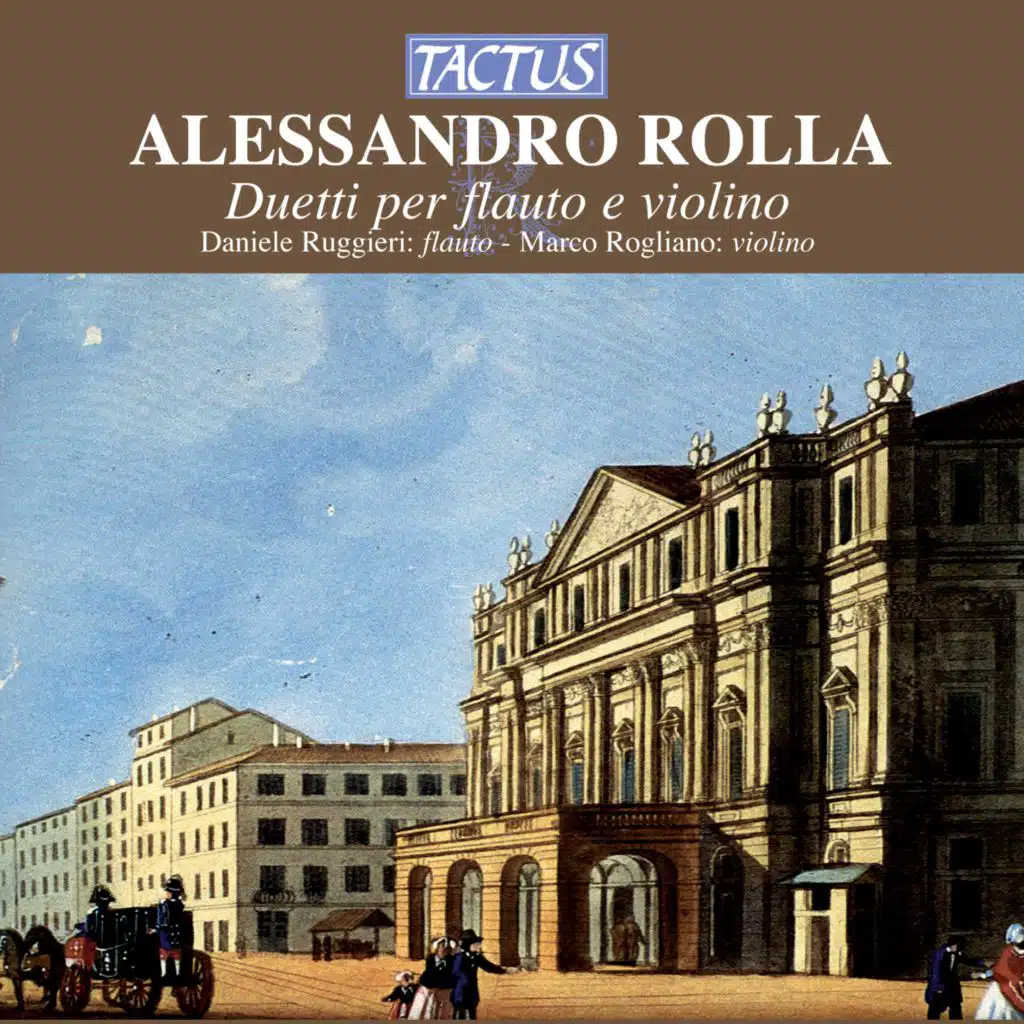 Duet for flute and violin, BI 255: I. Andante sostenuto