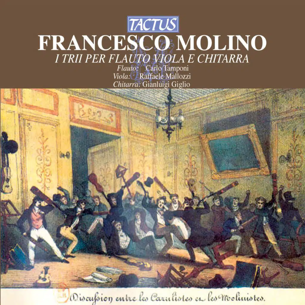 Molino: I trii per flauto, viola e chitarra