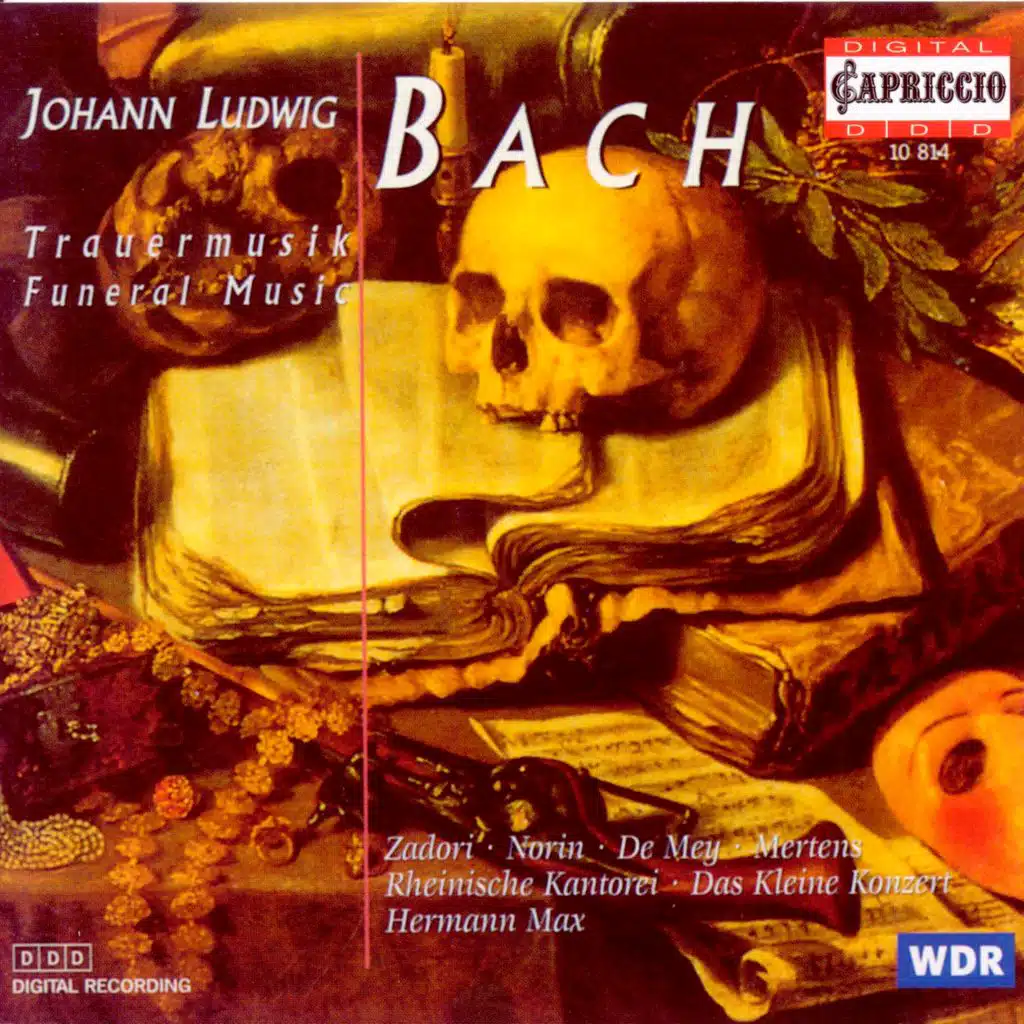 Funeral music: Pt. III: Aria. Lob und Dank zum Opfer geben (Tenor)